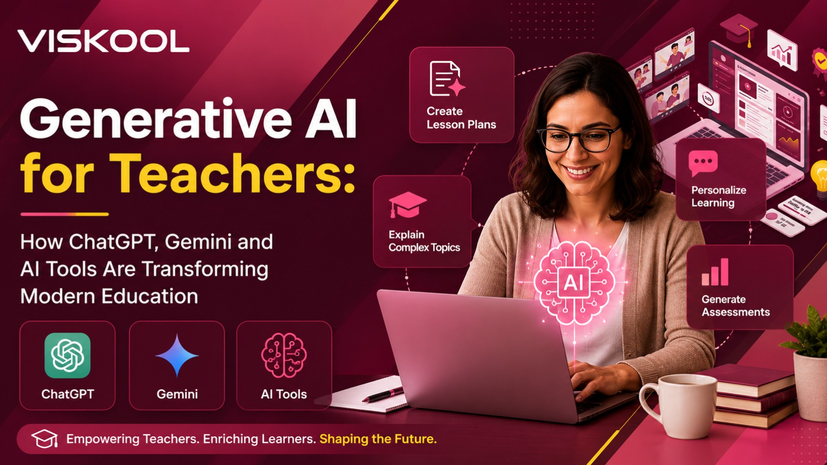 Generative AI for Teachers: How ChatGPT, Gemini and AI Tools Are Transforming Modern Education