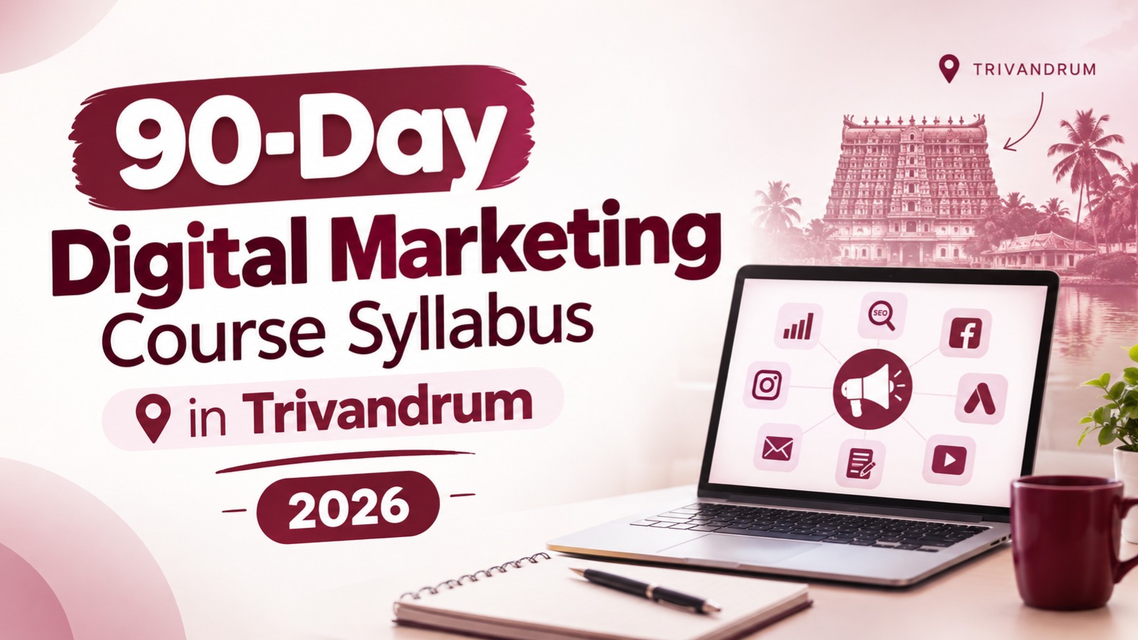 90-Day Digital Marketing Course Syllabus in Trivandrum | 2026